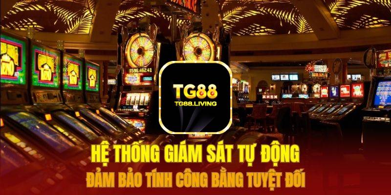 DG Live Casino TG88 4 Hệ thống giám sát tự động đảm bảo tính công bằng tuyệt đối